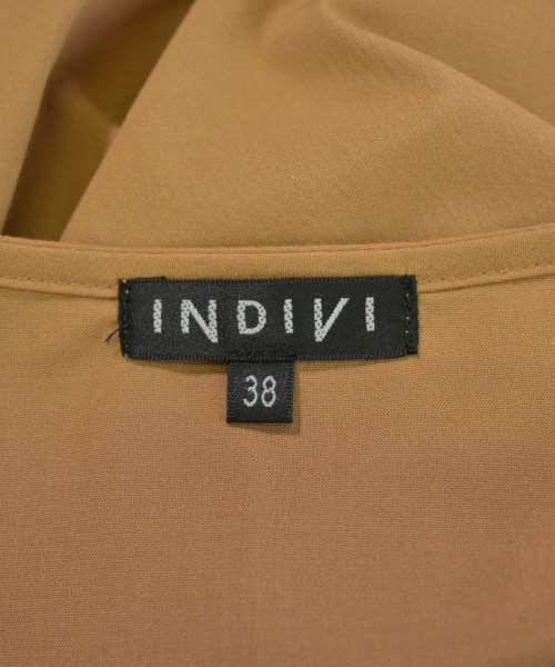 INDIVI（インディヴィ）Tシャツ・カットソー 茶 サイズ:38(M位) レディース/2200676377095