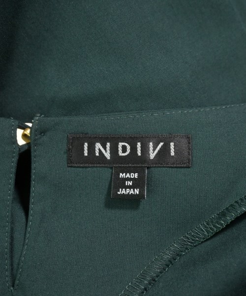 INDIVI（インディヴィ）ブラウス 緑 サイズ:42(XL位) レディース/2200673390202