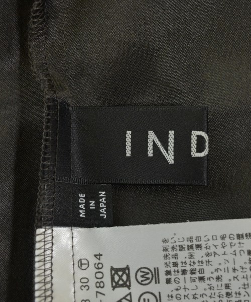 INDIVI（インディヴィ）ロング・マキシ丈スカート カーキ サイズ:34(XS位) レディース/2200689567025