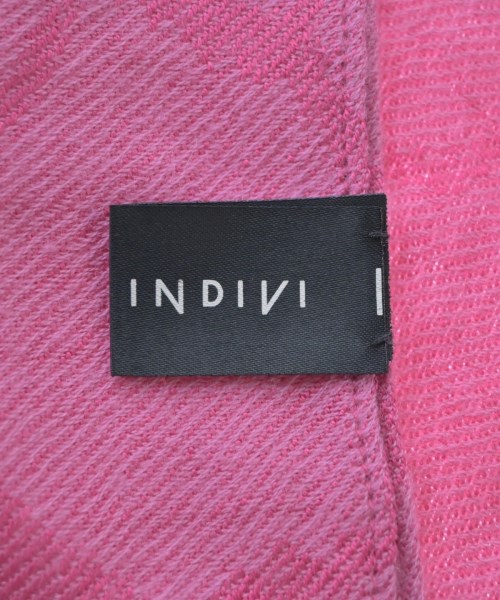 INDIVI（インディヴィ）ストール ピンク サイズ:- レディース/2200689834462