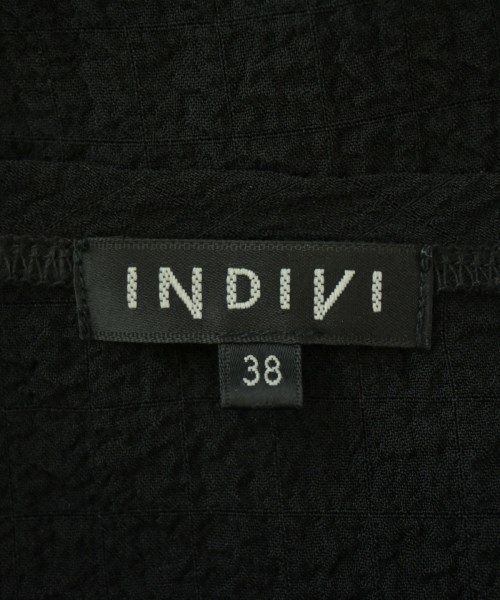 INDIVI（インディヴィ）ブラウス 黒 サイズ:38(M位) レディース/2200688043056