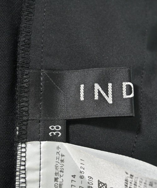 INDIVI（インディヴィ）スラックス 黒 サイズ:38(M位) レディース/2200693397120