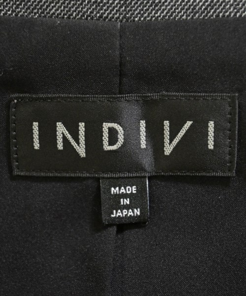 INDIVI（インディヴィ）カジュアルジャケット グレー サイズ:40(L位) レディース/2200696473135
