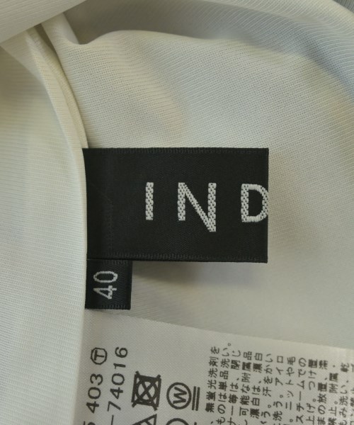 INDIVI（インディヴィ）ロング・マキシ丈スカート 白 サイズ:40(L位) レディース/2200697080080