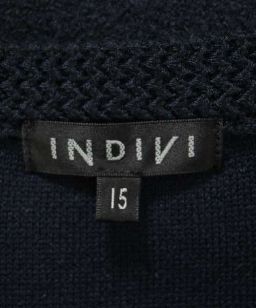 INDIVI（インディヴィ）カーディガン 紺 サイズ:15(XXL位) レディース/2200692672020