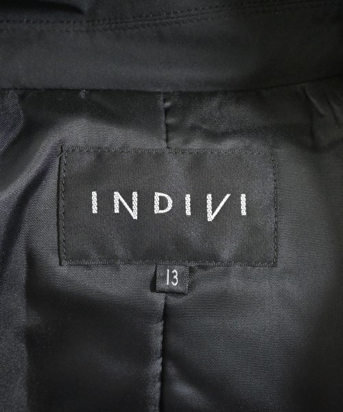 INDIVI（インディヴィ）ダウンジャケット/ダウンベスト 黒 サイズ:13(XL位) レディース/2200692672044