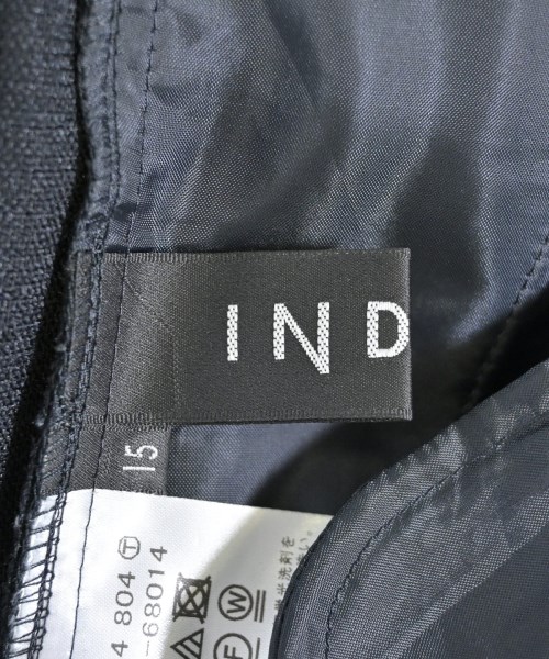 INDIVI（インディヴィ）スラックス 紺 サイズ:15(XXL位) レディース/2200692672075