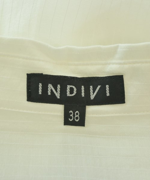 INDIVI（インディヴィ）カジュアルシャツ 白 サイズ:38(M位) レディース/2200698202030