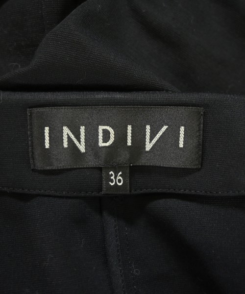 INDIVI（インディヴィ）カジュアルジャケット 黒 サイズ:36(S位) レディース/2200695598037