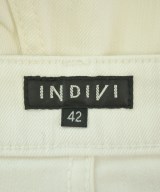 INDIVI（インディヴィ）デニムパンツ 白 サイズ:42(XL位) レディース/2200695700041
