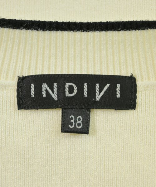 INDIVI（インディヴィ）ニット・セーター 白 サイズ:38(M位) レディース/2200699698030