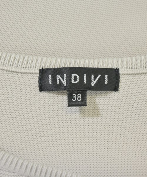 INDIVI（インディヴィ）ニット・セーター グレー サイズ:38(M位) レディース/2200695252113