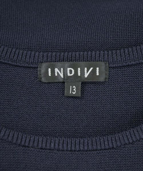 INDIVI（インディヴィ）ニット・セーター 紺 サイズ:13(XL位) レディース/2200695252120