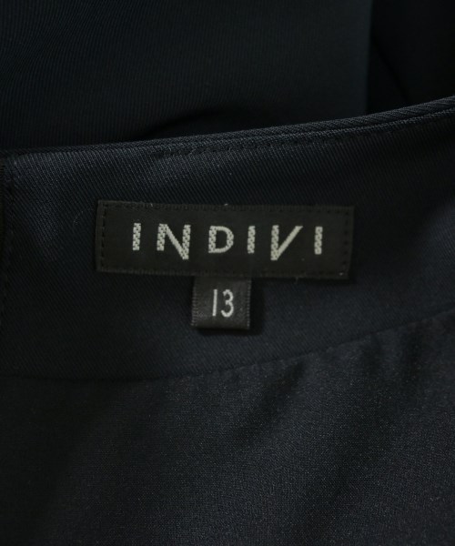 INDIVI（インディヴィ）ワンピース 黒 サイズ:13(XL位) レディース/2200695252175