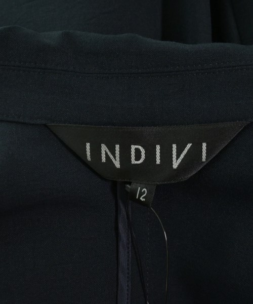 INDIVI（インディヴィ）カジュアルジャケット 紺 サイズ:12(XL位) レディース/2200695252311