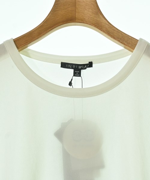 INDIVI（インディヴィ）Tシャツ・カットソー 白 サイズ:13(XL位) レディース/2200695252489