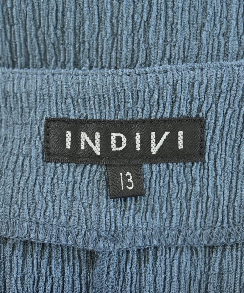 INDIVI（インディヴィ）ワンピース 青 サイズ:13(XL位) レディース/2200695252779