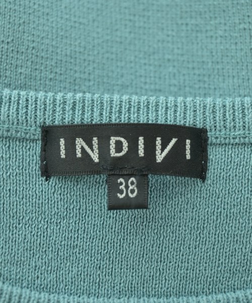 INDIVI（インディヴィ）ニット・セーター 青 サイズ:38(M位) レディース/2200695585082