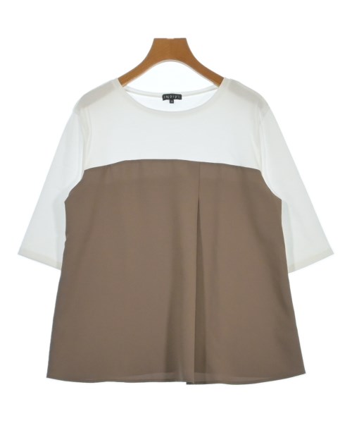 INDIVI(インディヴィ)Tシャツ・カットソー 白 サイズ:38(M位)/2200699997034