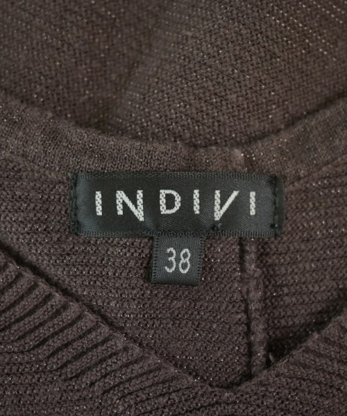 INDIVI（インディヴィ）ニット・セーター 茶 サイズ:38(M位) レディース/2200695060015