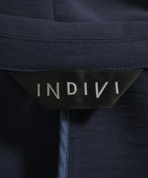 INDIVI（インディヴィ）テーラードジャケット 紺 サイズ:F レディース/2200700617012