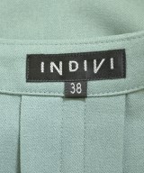 INDIVI（インディヴィ）シャツワンピース 緑 サイズ:38(M位) レディース/2200699056014