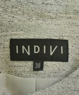 INDIVI（インディヴィ）ノーカラージャケット グレー サイズ:38(M位) レディース/2200700602032
