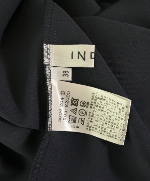 INDIVI（インディヴィ）ブラウス 紺 サイズ:38(M位) レディース/2200697132727