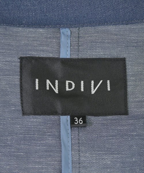 INDIVI（インディヴィ）トレンチコート 紺 サイズ:36(S位) レディース/2200697173119