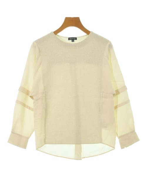 INDIVI(インディヴィ)ブラウス 白 サイズ:05(XXS位)/2200654942031