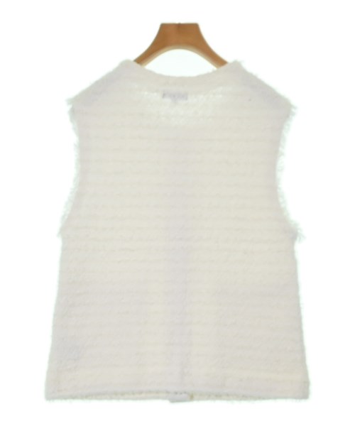INDIVI（インディヴィ）ベスト 白 サイズ:05(XXS位) レディース/2200646513034