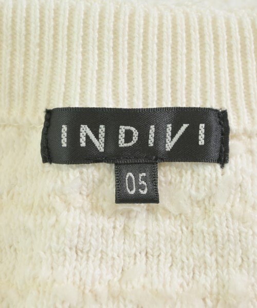 INDIVI（インディヴィ）ベスト 白 サイズ:05(XXS位) レディース/2200646513034