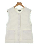 INDIVI（インディヴィ）ベスト 白 サイズ:05(XXS位) レディース/2200646513034