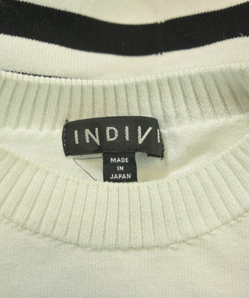 INDIVI（インディヴィ）ニット・セーター 白 サイズ:38(M位) レディース/2200640025113