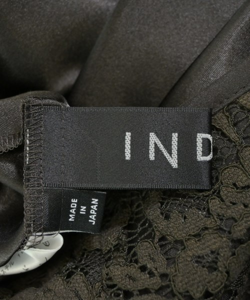 INDIVI（インディヴィ）ロング・マキシ丈スカート カーキ サイズ:05(XXS位) レディース/2200644937245