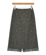 INDIVI（インディヴィ）ロング・マキシ丈スカート カーキ サイズ:05(XXS位) レディース/2200644937245