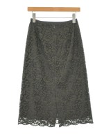 INDIVI（インディヴィ）ロング・マキシ丈スカート カーキ サイズ:05(XXS位) レディース/2200644937245