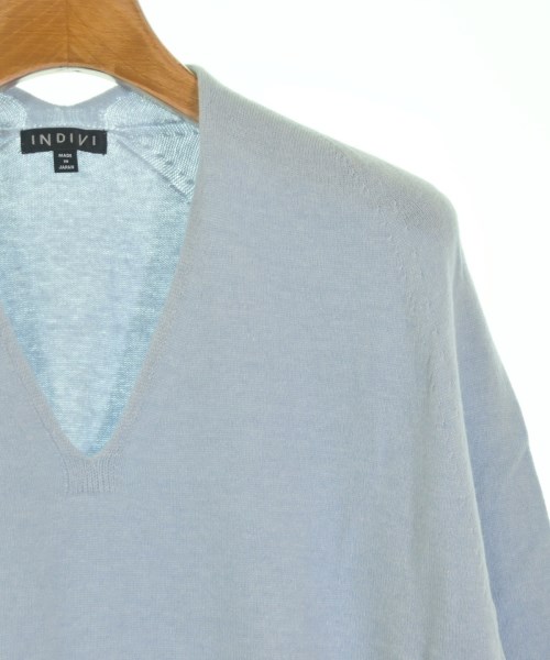 INDIVI（インディヴィ）ニット・セーター 青 サイズ:05(XXS位) レディース/2200644937481