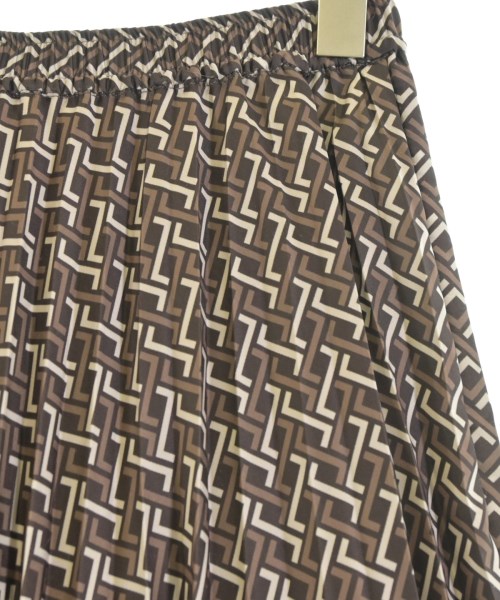 INDIVI（インディヴィ）ロング・マキシ丈スカート 茶 サイズ:05(XXS位) レディース/2200650355071