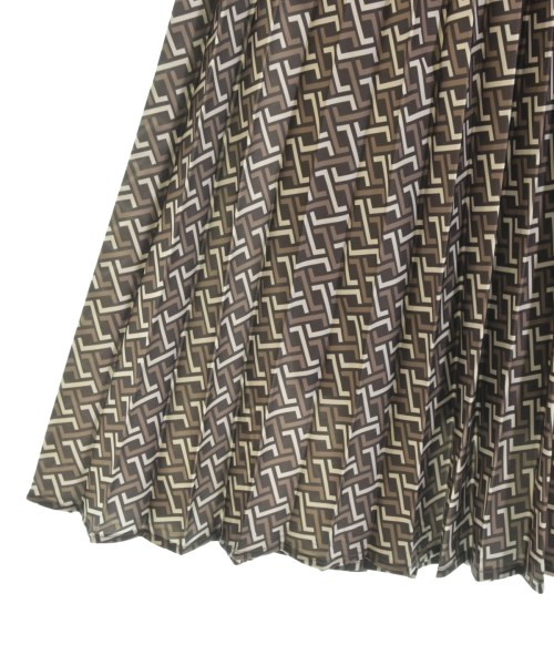 INDIVI（インディヴィ）ロング・マキシ丈スカート 茶 サイズ:05(XXS位) レディース/2200650355071