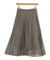 INDIVI（インディヴィ）ロング・マキシ丈スカート 茶 サイズ:05(XXS位) レディース/2200650355071