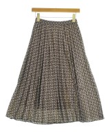 INDIVI（インディヴィ）ロング・マキシ丈スカート 茶 サイズ:05(XXS位) レディース/2200650355071