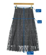 INDIVI（インディヴィ）ロング・マキシ丈スカート 紺 サイズ:05(XXS位) レディース/2200650355101