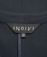 INDIVI（インディヴィ）ノーカラージャケット 紺 サイズ:12(L位) レディース/2200642389091