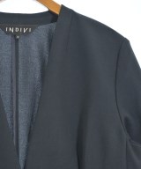 INDIVI（インディヴィ）ノーカラージャケット 紺 サイズ:12(L位) レディース/2200642389091