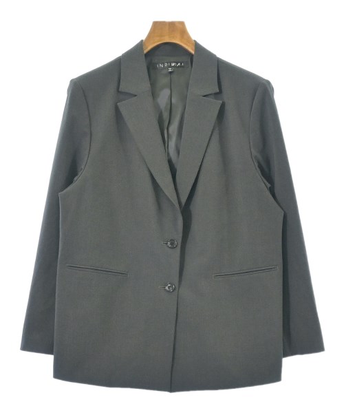 INDIVI(インディヴィ)カジュアルジャケット グレー サイズ:15(XXL位)/2200649230013