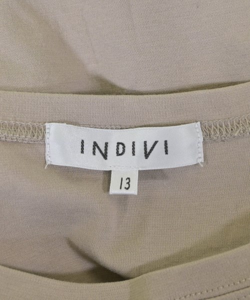 INDIVI（インディヴィ）Tシャツ・カットソー ベージュ サイズ:13(XL位) レディース/2200650122116