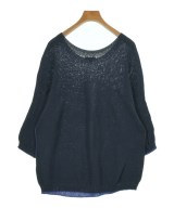 INDIVI（インディヴィ）ニット・セーター 青 サイズ:44(XL位) レディース/2200650122123