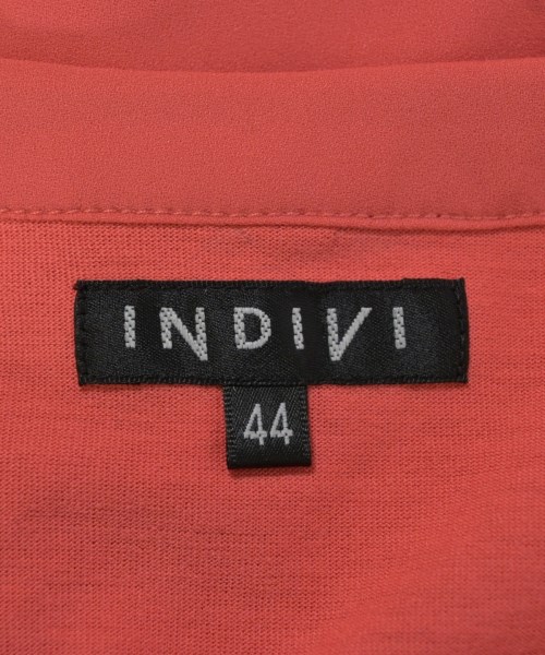 INDIVI（インディヴィ）ブラウス 赤 サイズ:44(XL位) レディース/2200650122154