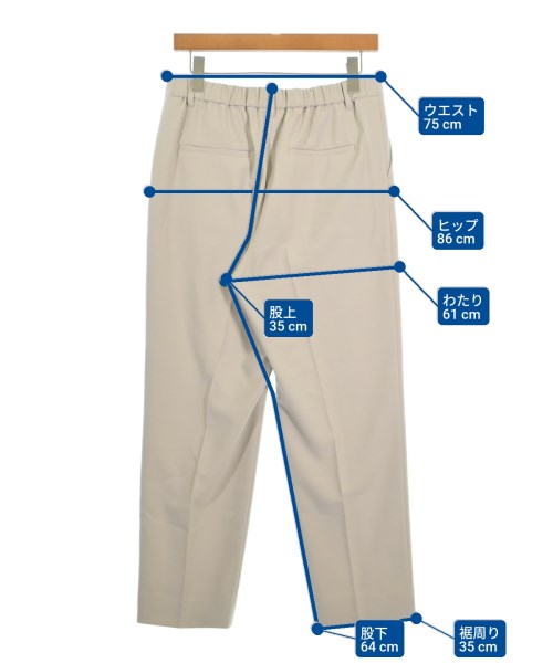 INDIVI（インディヴィ）スラックス ベージュ サイズ:12(XL位) レディース/2200650122208